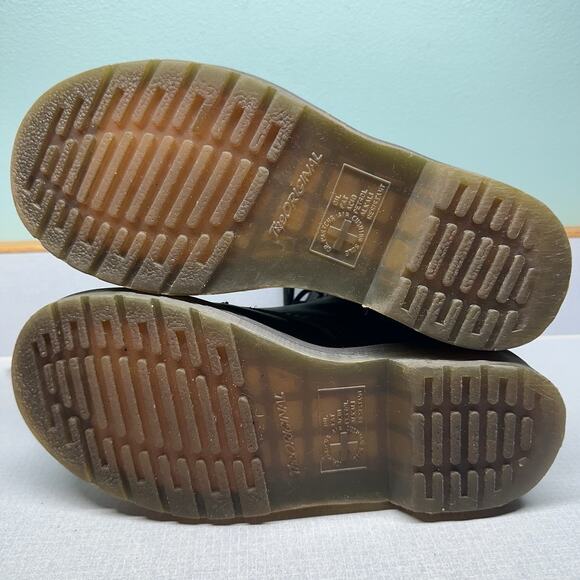 Dr. Martens Boots Womens Size 5 Us Soft Toe 1460 Slip Resistant‎ Work Black - Picture 7 of 11